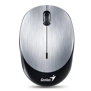 Genius Maus NX-9000BT, 1200DPI, Bluetooth, optisch, 3Tas., schnurlos, silbern, eingebaute Batterie, Bluetooth